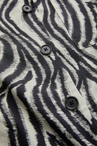 Exquise-Zebra Desenli Pamuklu Regular Gömlek-Gömlek-7-Milagron.com