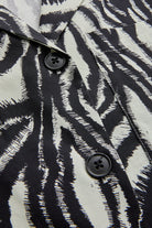 Exquise-Zebra Desenli Pamuklu Regular Gömlek-Gömlek-8-Milagron.com