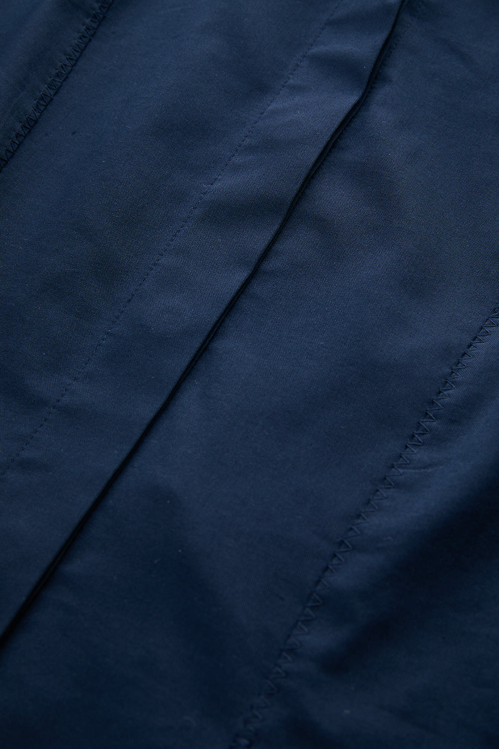 Exquise-Zikzak Dikişli Slim Fit Gömlek – Laci̇vert-Gömlek-5-Milagron.com