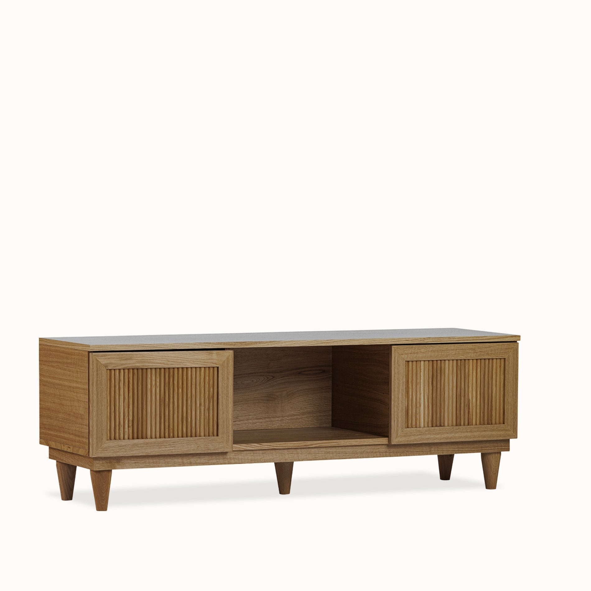 Çıtalı Ahşap Tv Ünitesi 150 Cm - 1