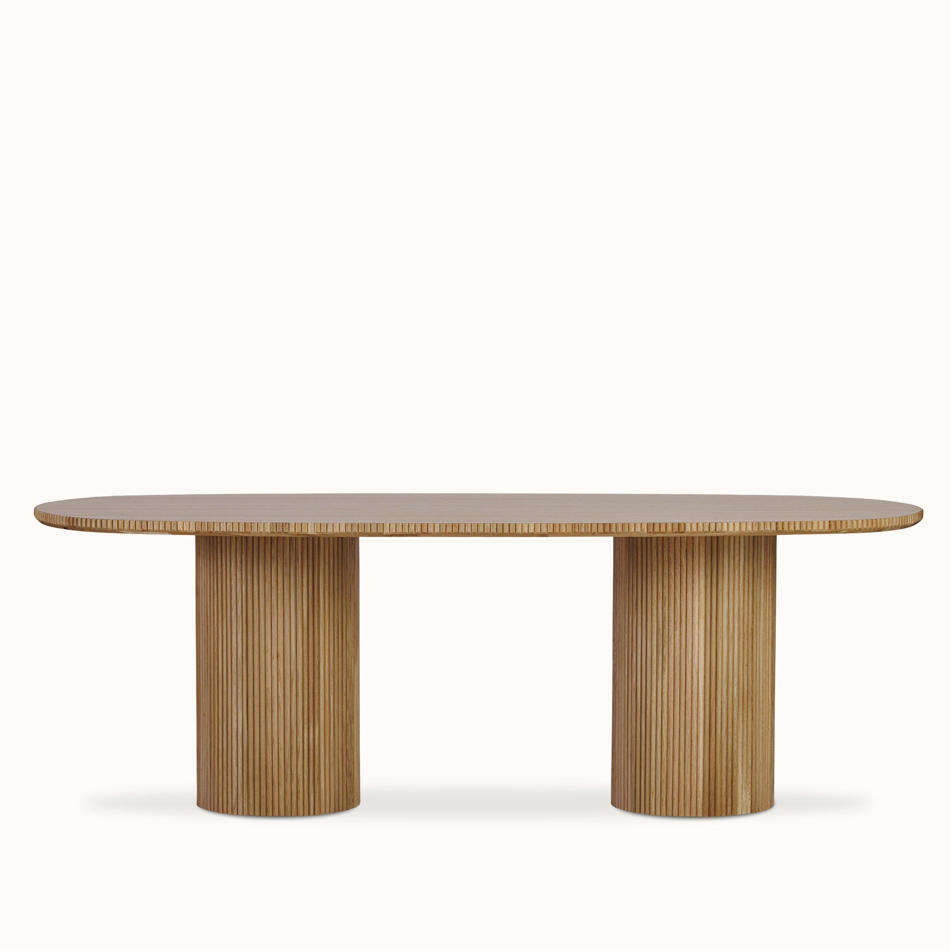 Fuga Ahşap Oval Yemek Masası 180 Cm - 0