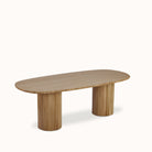 Fuga Ahşap Oval Yemek Masası 200 Cm - 1