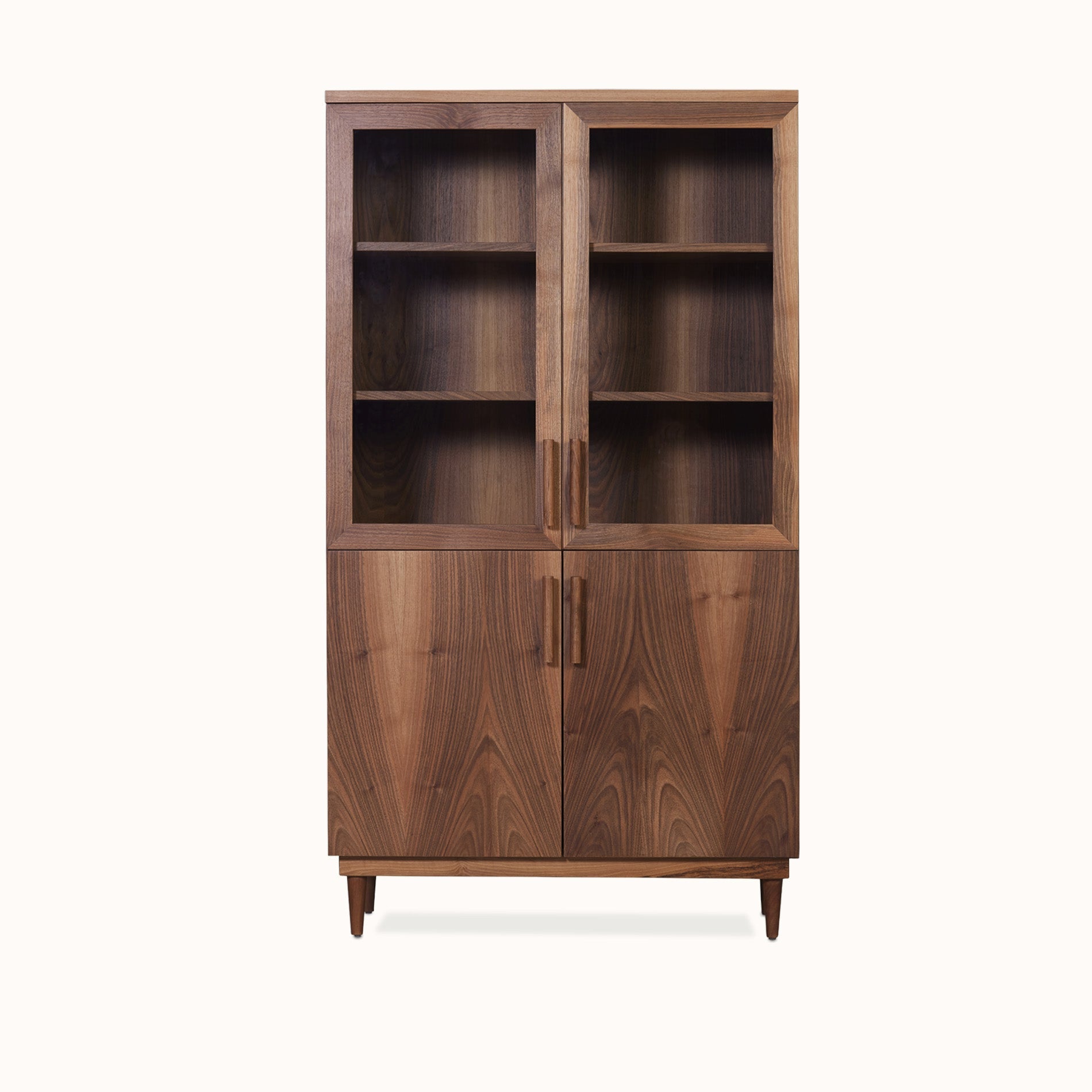 Malin 2 Kapak Camlı Vitrin 100 Cm - 0