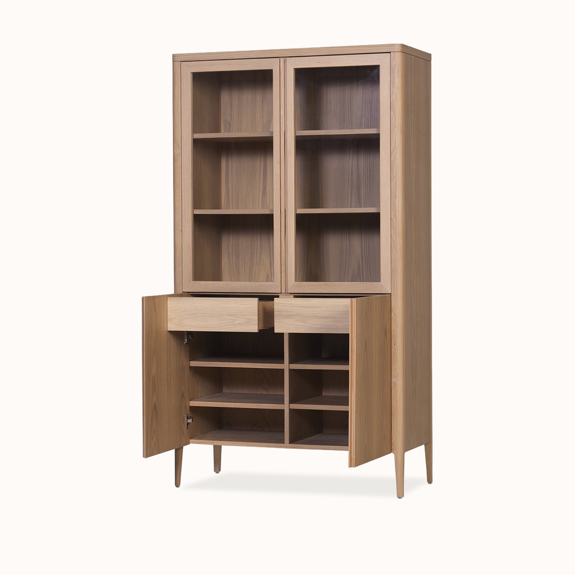Nesta 4 Kapak Camlı Vitrin 100 Cm - 3