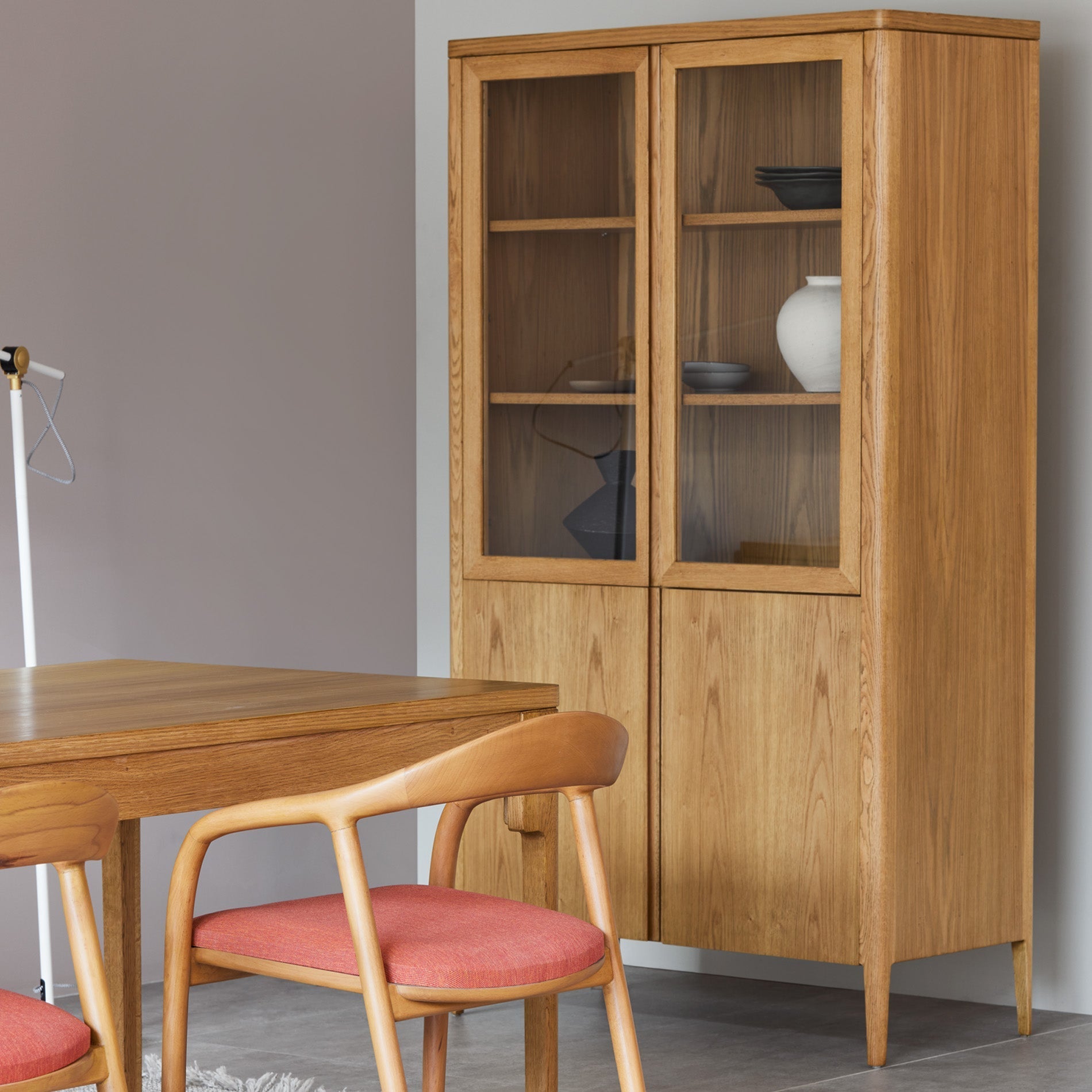 Nesta 4 Kapak Camlı Vitrin 100 Cm - 4