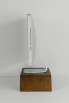 Fagus Wood-Doğal Ahşap Bilgisayar Monitörü Yükseltici Stant ve Ekran Yükseltici (Ceviz)-Biblo-6-Milagron.com