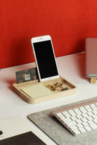 Fagus Wood-Dore Masa Düzenleyici-Masaüstü Organizer-1-Milagron.com