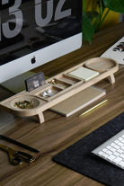 Fagus Wood-Drop Masa Düzenleyici-Masaüstü Organizer-1-Milagron.com