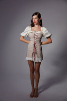 Fèe Muse-Peony Çicekli Elbise-Elbise-2-Milagron.com