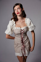 Fèe Muse-Peony Çicekli Elbise-Elbise-3-Milagron.com