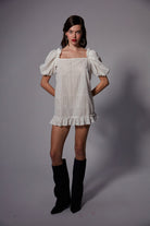 Fèe Muse-Peony Elbise Denim-Elbise-8-Milagron.com