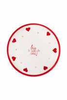 Feeling Good Inside-All We Need Is Love Ayaklı Pasta Tabağı – L’amour Paris-Tabak & Kase-1-Milagron.com