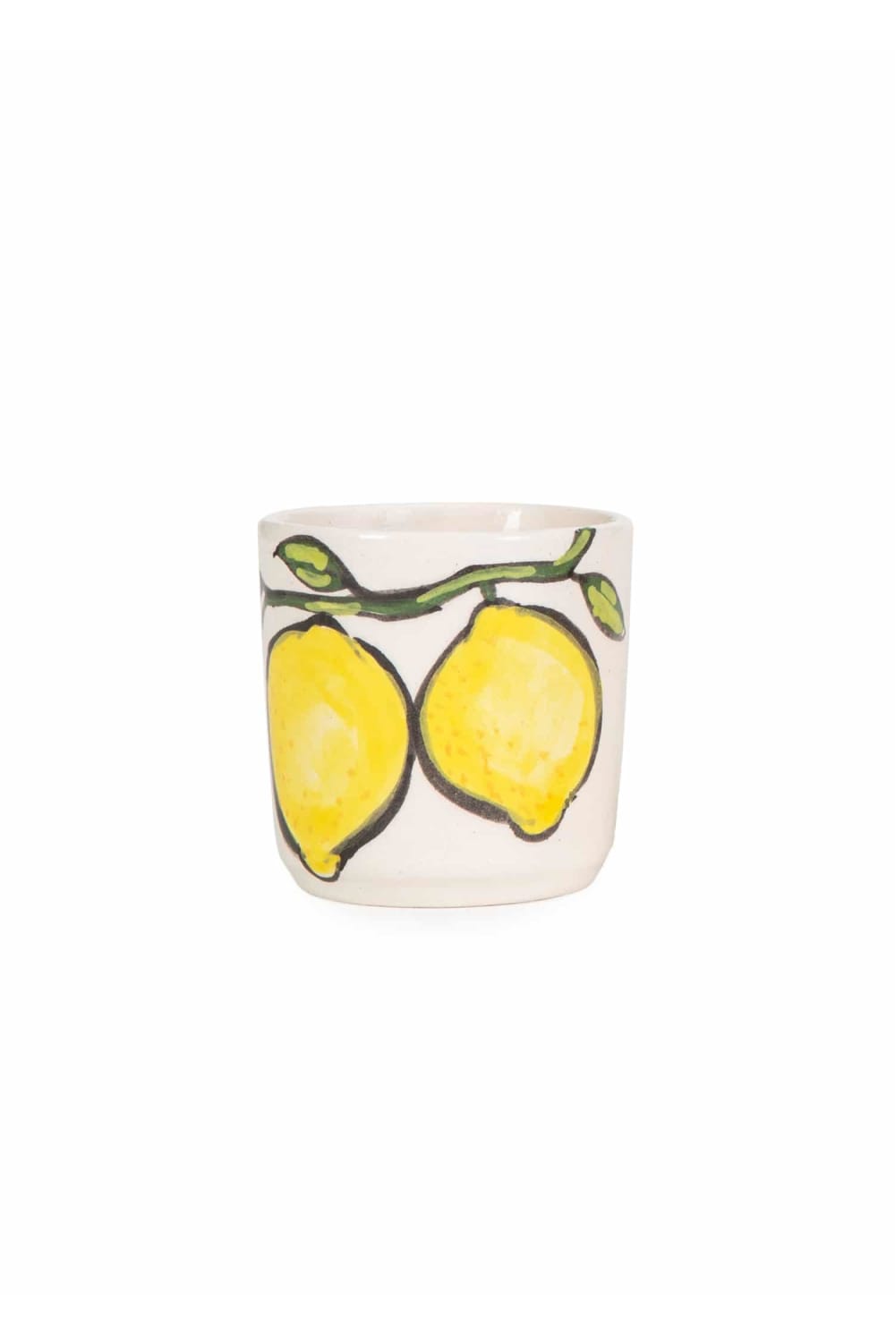 Feeling Good Inside-Amalfi Coast Collection Handmade Limoncello 2’li Shot Bardağı Seti-Bardak-1-Milagron.com