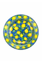 Feeling Good Inside-Amalfi Coast Collection Handmade Mavi Maxi Boy Çukur Seramik Salata Kasesi-Tabak & Kase-1-Milagron.com