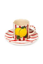 Feeling Good Inside-Amalfi Coast Collection Line Coffee Set (6 Adet)-Bardak-2-Milagron.com