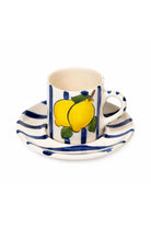 Feeling Good Inside-Amalfi Coast Collection Line Coffee Set (6 Adet)-Bardak-3-Milagron.com