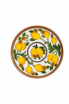 Feeling Good Inside-Amalfi Coast Collection Seramik Koyu Hardal 22 Cm Tabak Golden Fall-Tabak & Kase-1-Milagron.com