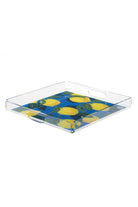 Feeling Good Inside-Blue Lemon Plexi Tepsi 33x33-Sunum Aksesuarları-2-Milagron.com