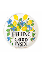 Feeling Good Inside-Feeling Good Inside Handmade Seramik Signature Duvar Tabağı-Duvar Dekorları-1-Milagron.com