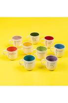 Feeling Good Inside-Forever Love Kulplu Sarı Mug – L’amour Paris-Bardak-3-Milagron.com