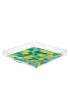 Feeling Good Inside-Green Lemon Plexi Tray 33x33-Sunum Aksesuarları-2-Milagron.com