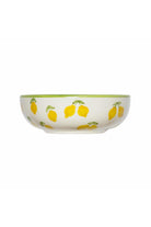 Feeling Good Inside-Happy Citrons Collection Handmade Ceramic Midi Salata Kasesi-Tabak & Kase-2-Milagron.com