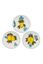 Feeling Good Inside-Happy Citrons Tatlı Tabağı 3’lü Set-Tabak & Kase-1-Milagron.com