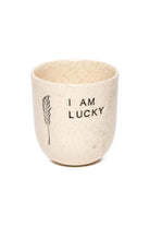 Feeling Good Inside-“ I Am Lucky” Mood Mug-Bardak-2-Milagron.com