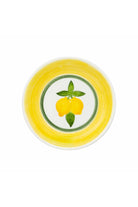 Feeling Good Inside-Lemon Splash Collection Handmade Ceramic Sarı Pasta Tabağı-Tabak & Kase-1-Milagron.com