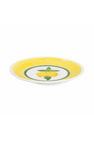 Feeling Good Inside-Lemon Splash Collection Handmade Ceramic Sarı Pasta Tabağı-Tabak & Kase-2-Milagron.com