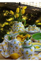 Feeling Good Inside-Lemon Splash Collection Handmade Ceramic Sürahi-Sürahi-3-Milagron.com