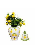 Feeling Good Inside-Lemon Splash Collection Handmade Ceramic Vazo-Vazo-3-Milagron.com