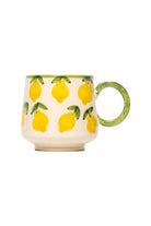Feeling Good Inside-Lemon Splash Handmade Kulplu Seramik Mug-Bardak-1-Milagron.com