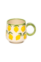 Feeling Good Inside-Lemon Splash Handmade Kulplu Seramik Mug-Bardak-2-Milagron.com