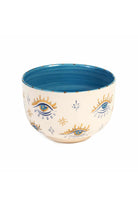 Feeling Good Inside-Signature Eye Handmade Ceramic Bowl-Tabak & Kase-1-Milagron.com