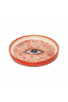 Feeling Good Inside-Signature Eye Handmade Seramik Pink Mini Plate-Tabak & Kase-1-Milagron.com