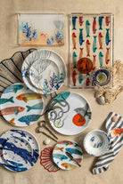 Fern&Co-Deep Sea Collection 4'lü Büyük Tabak-Tabak & Kase-2-Milagron.com