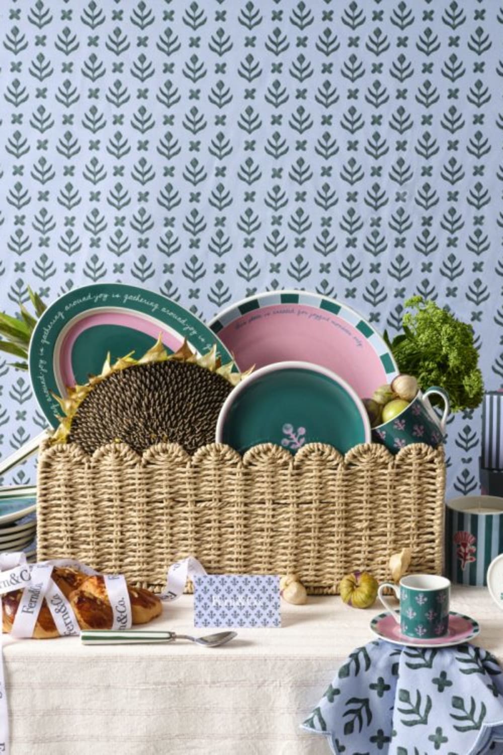 Fern&Co-Joy Collection Nostalgia Yemek Tabağı-Tabak & Kase-3-Milagron.com