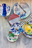 Fern&Co-St Tropez Plage Collection 4'lü Küçük Boy Tabak-Tabak & Kase-2-Milagron.com