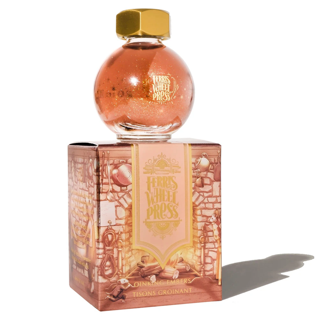 Ferris Wheel Press-20 Ml Şişe Mürekkep Oinking Embers-Şişe Mürekkep-1-Milagron.com