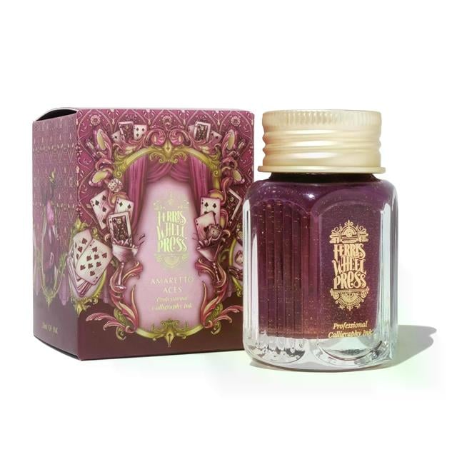 Ferris Wheel Press-Amaretto Aces Kaligrafi Şişe Mürekkep 28 Ml-Şişe Mürekkep-1-Milagron.com