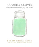Ferris Wheel Press-Courtly Clover Kaligrafi Şişe Mürekkep 28 Ml-Şişe Mürekkep-2-Milagron.com