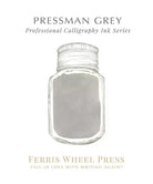Ferris Wheel Press-Pressman Grey Kaligrafi Şişe Mürekkep 28 Ml-Şişe Mürekkep-2-Milagron.com