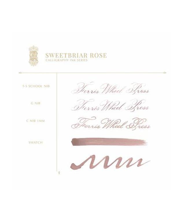 Ferris Wheel Press-Sweetbriar Rose Kaligrafi Şişe Mürekkep 28 Ml-Şişe Mürekkep-3-Milagron.com