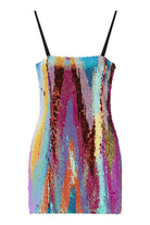 Fickle Hearts-Birdie Payetli Mini Ellbise-Elbise-1-Milagron.com