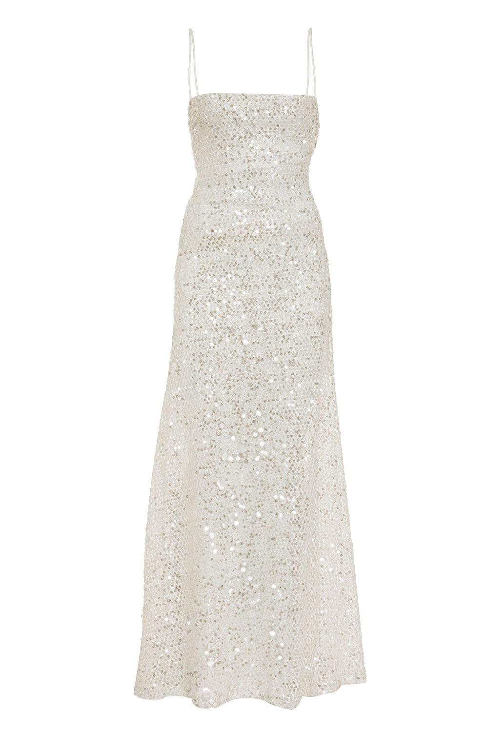 Fickle Hearts-Faerie Uzun Payetli Elbise-Elbise-5-Milagron.com