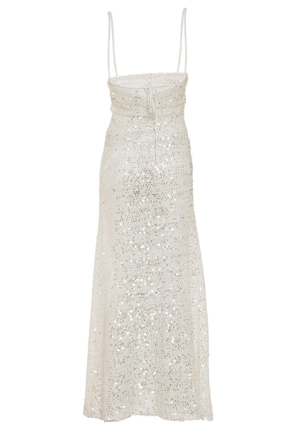 Fickle Hearts-Faerie Uzun Payetli Elbise-Elbise-6-Milagron.com