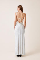 Fickle Hearts-Lily of the Valley Uzun Elbise-Elbise-2-Milagron.com