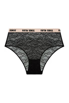 Fifth Sense Lingerie-Black Jasmine Brief-Hipster Külot-1-Milagron.com