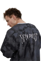 Fifty Pieces-Antrasit Oversize Batik Sweatshirt-Sweatshirts & Hoodies-1-Milagron.com